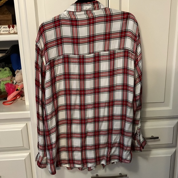 Jun Ivy xl plaid button down shirt - Picture 3 of 3